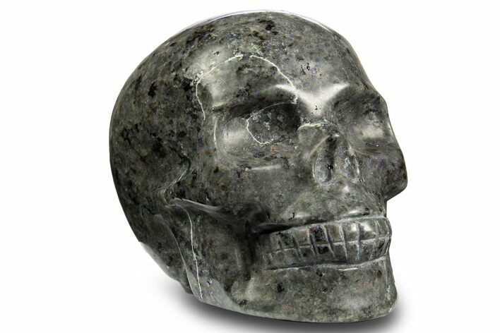 Fluorescent Polished Sodalite-Syenite Skull - China #319808